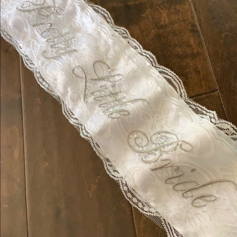 Bridal bachelorette sash